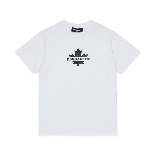 T-shirt DSQUARED2 Slouch bianco - 8/16 ANNI