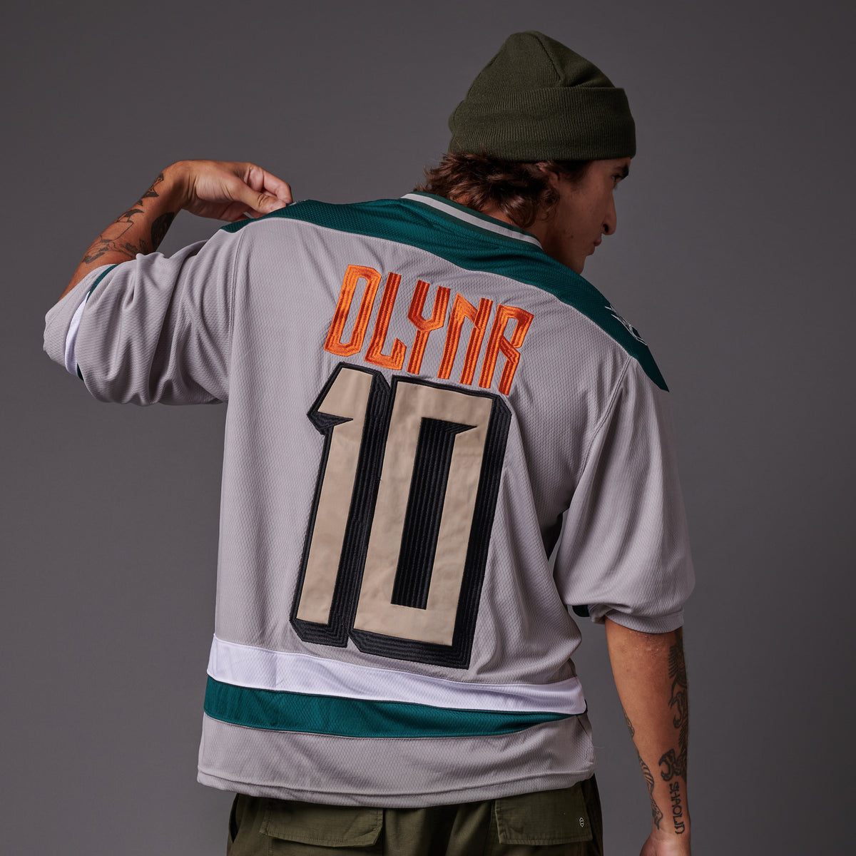 Maglia Blur da hockey nero/verde