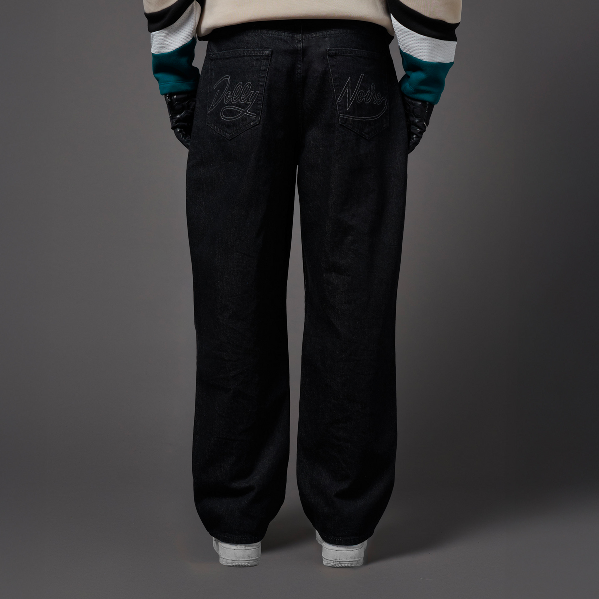Jeans Dollynoire loose nero