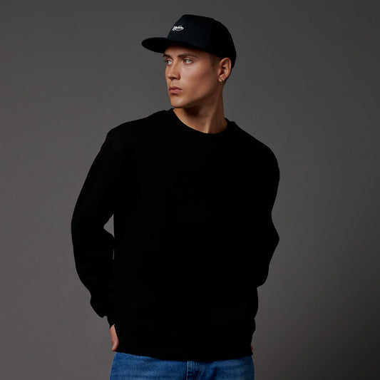 Felpa Dollynoire girocollo nero