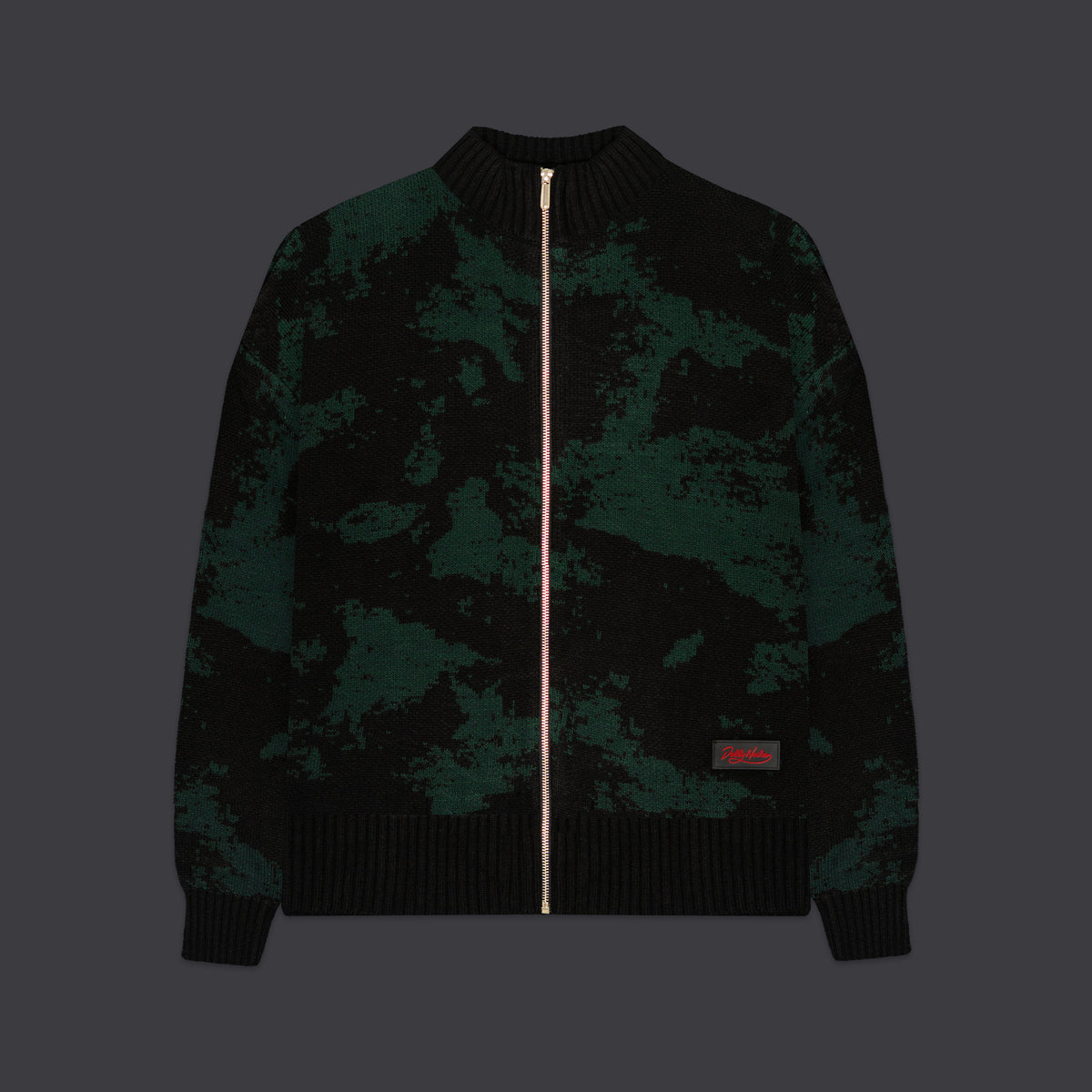 Cardigan a maglioncino Oxide full zip fantasia