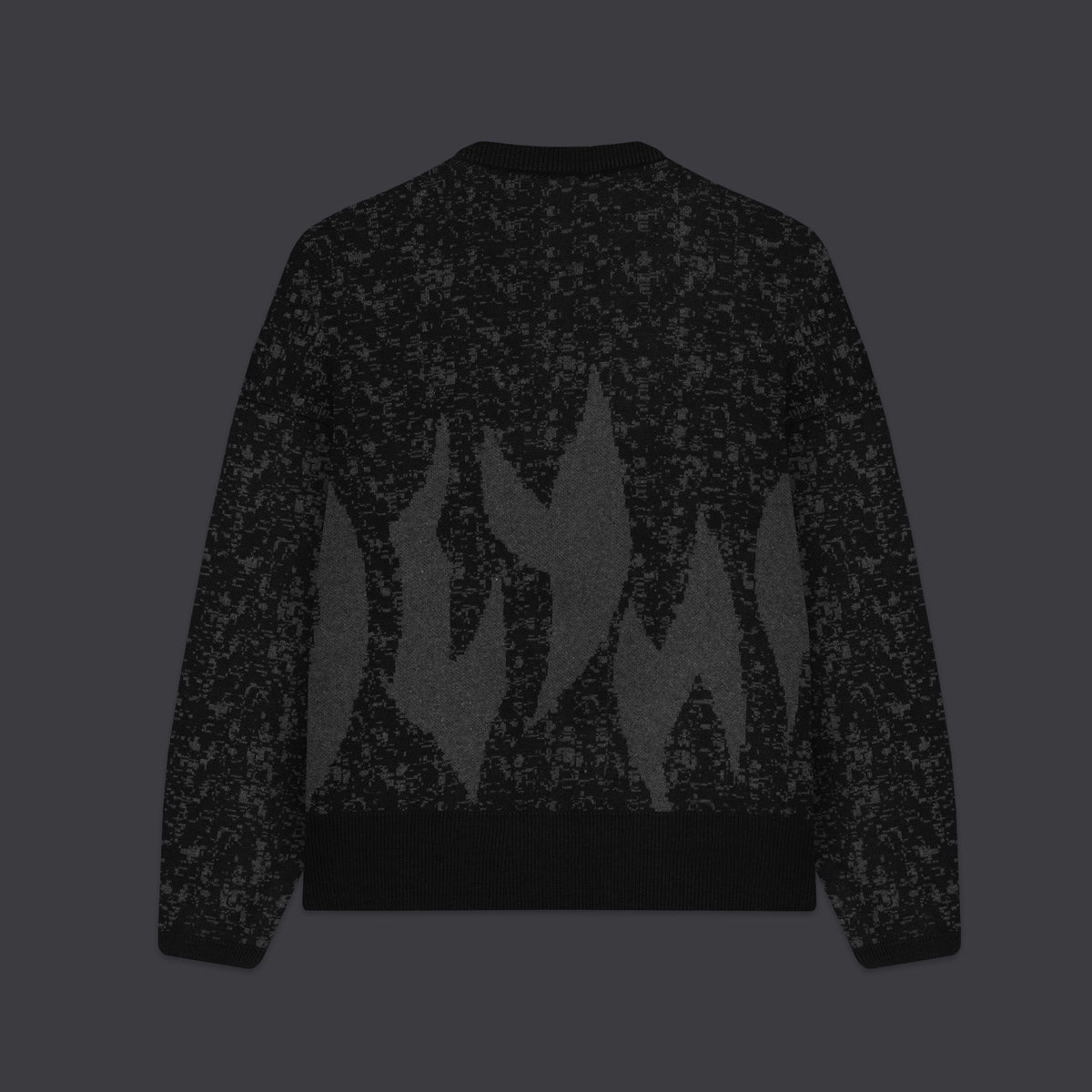 Maglione DLYNR boxy fit nero slavato