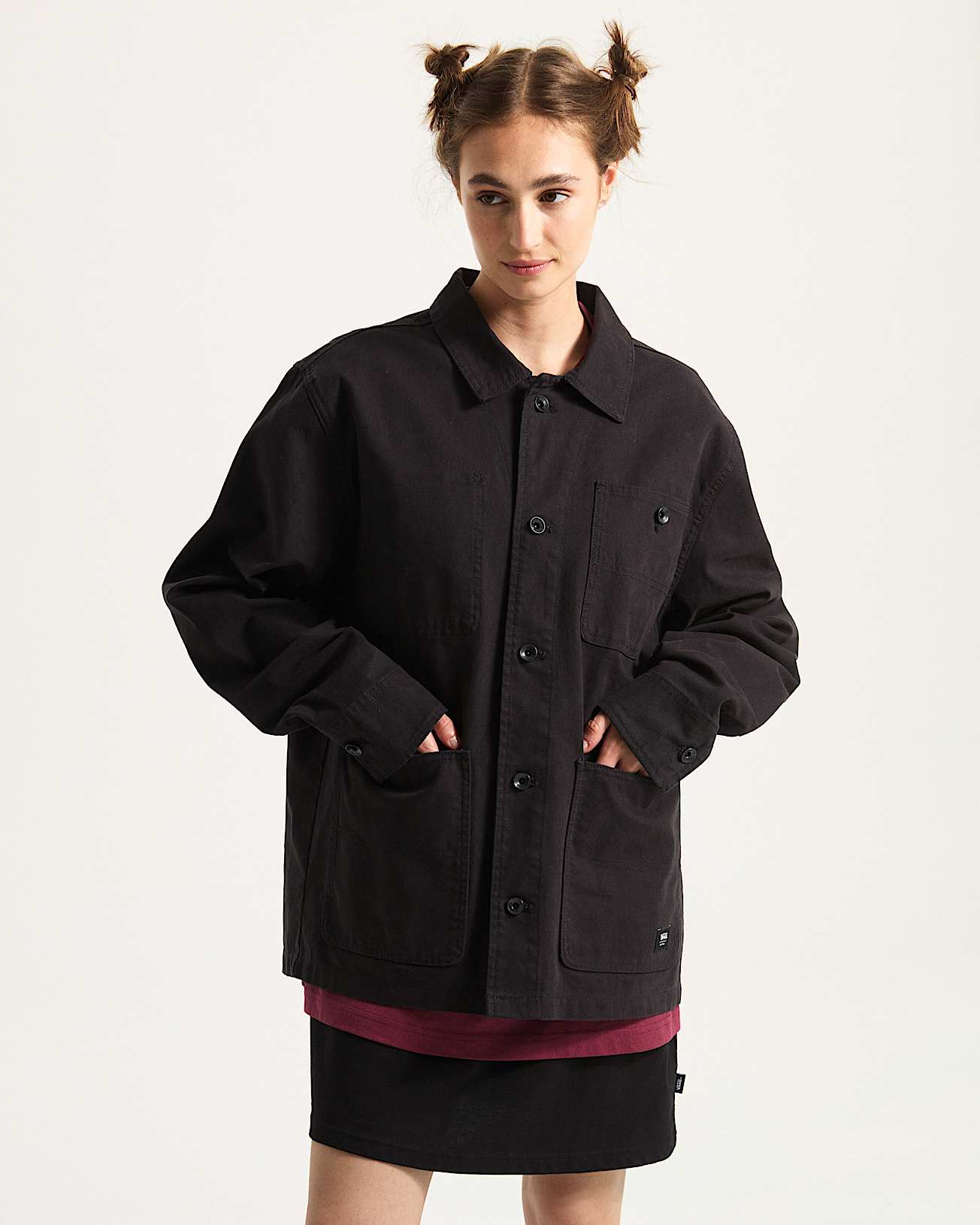 Giacca Drill chore nero