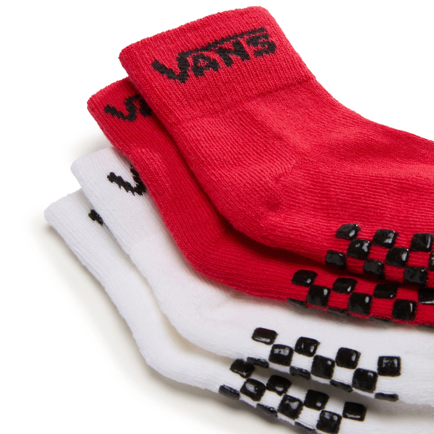 Calze Vans rosso/ciliegia da noenato - 2 paia