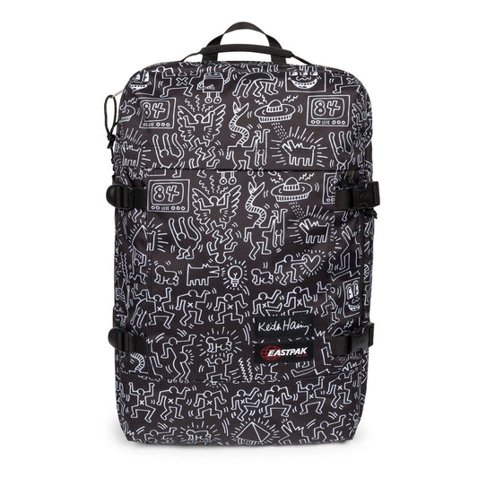 Zaino Travel pack Keith Haring nero