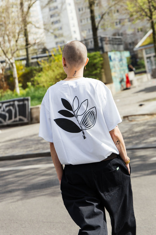 T-Shirt Yin bianco
