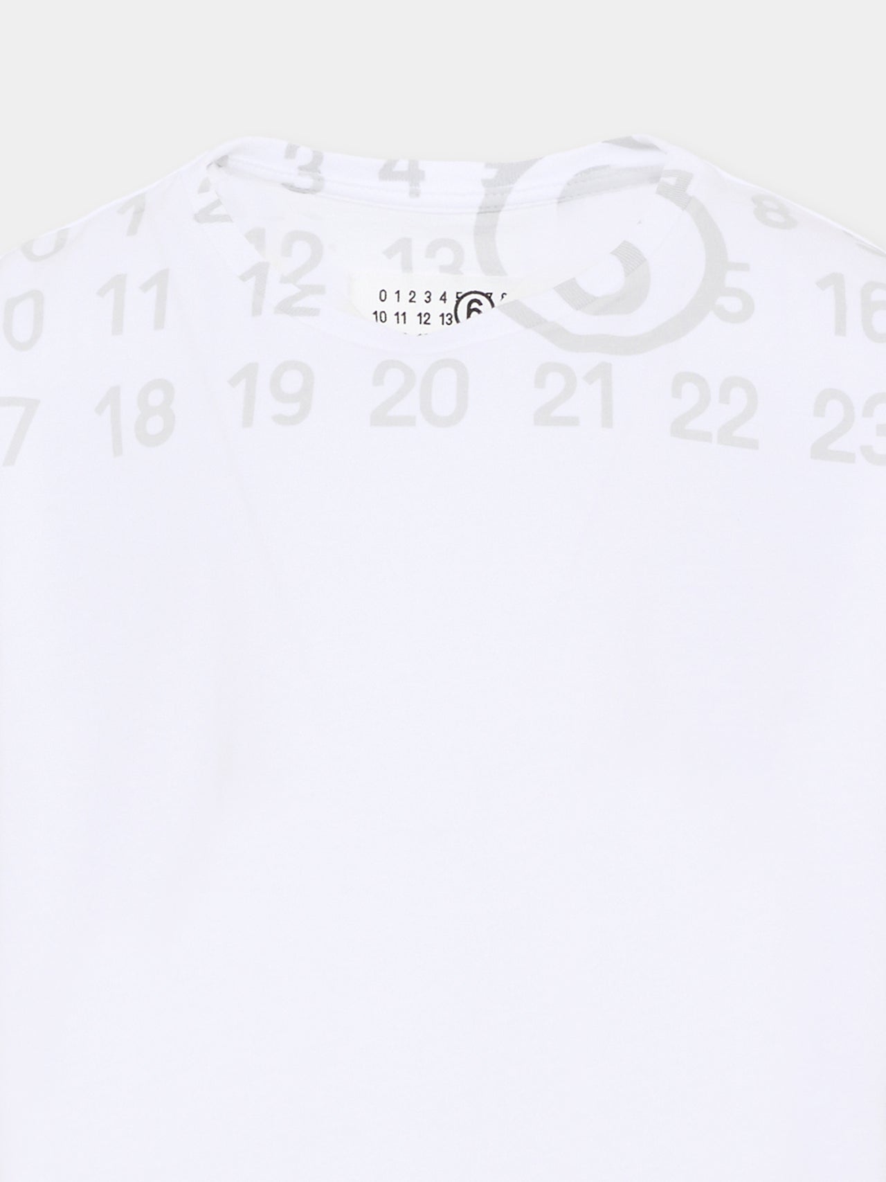 T-Shirt  Maison Margiela crop bianco - 8/16 ANNI