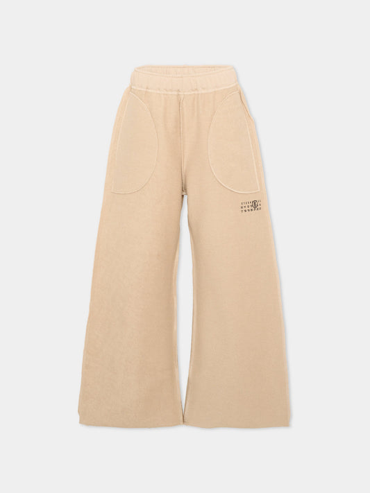 Pantalone di tuta Maison Margiela  avorio - 8/16 ANNI