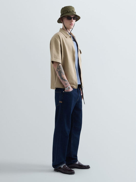 Jeans Replay straight fit in denim scuro