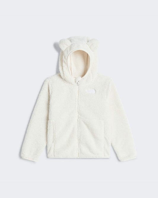 Felpa teddy Campshire full zip con cappuccio bianco - 2/7 ANNI