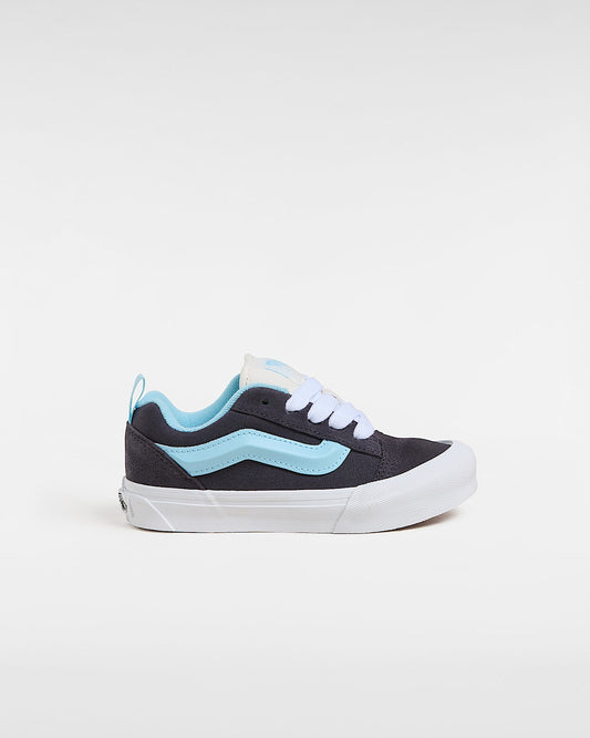 Vans Knu Skool nero/celeste