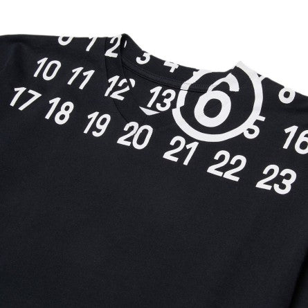 T-Shirt  Maison Margiela nero - 8/16 ANNI