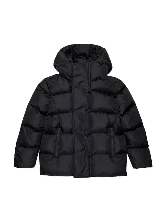 Bomber DSQUARED con cappuccio nero - 12/16 ANNI