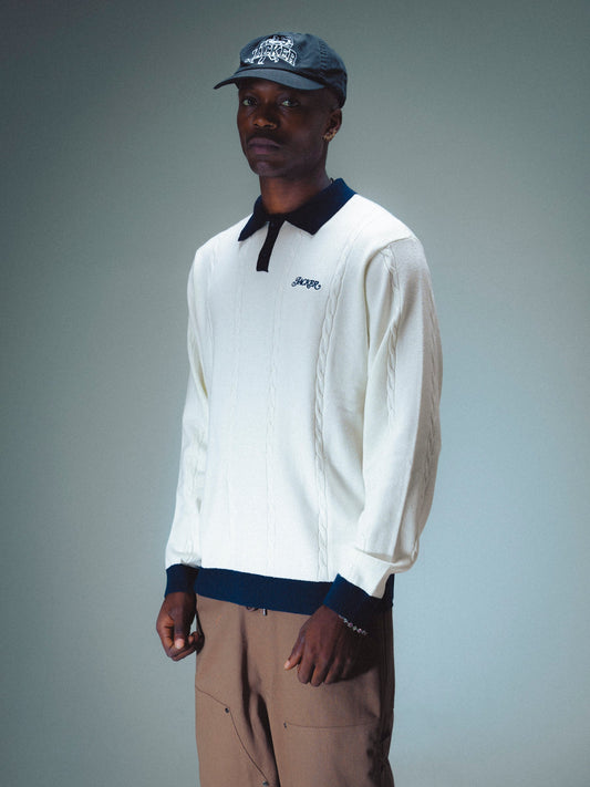 Polo Closing time in maglia panna