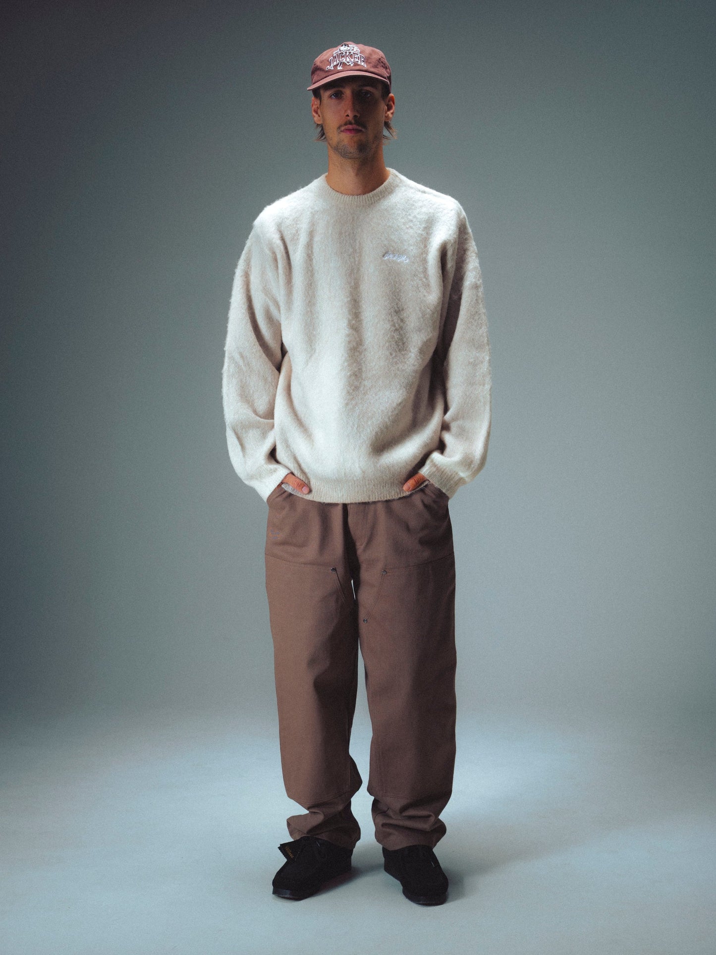 Maglione Blur Mohair panna