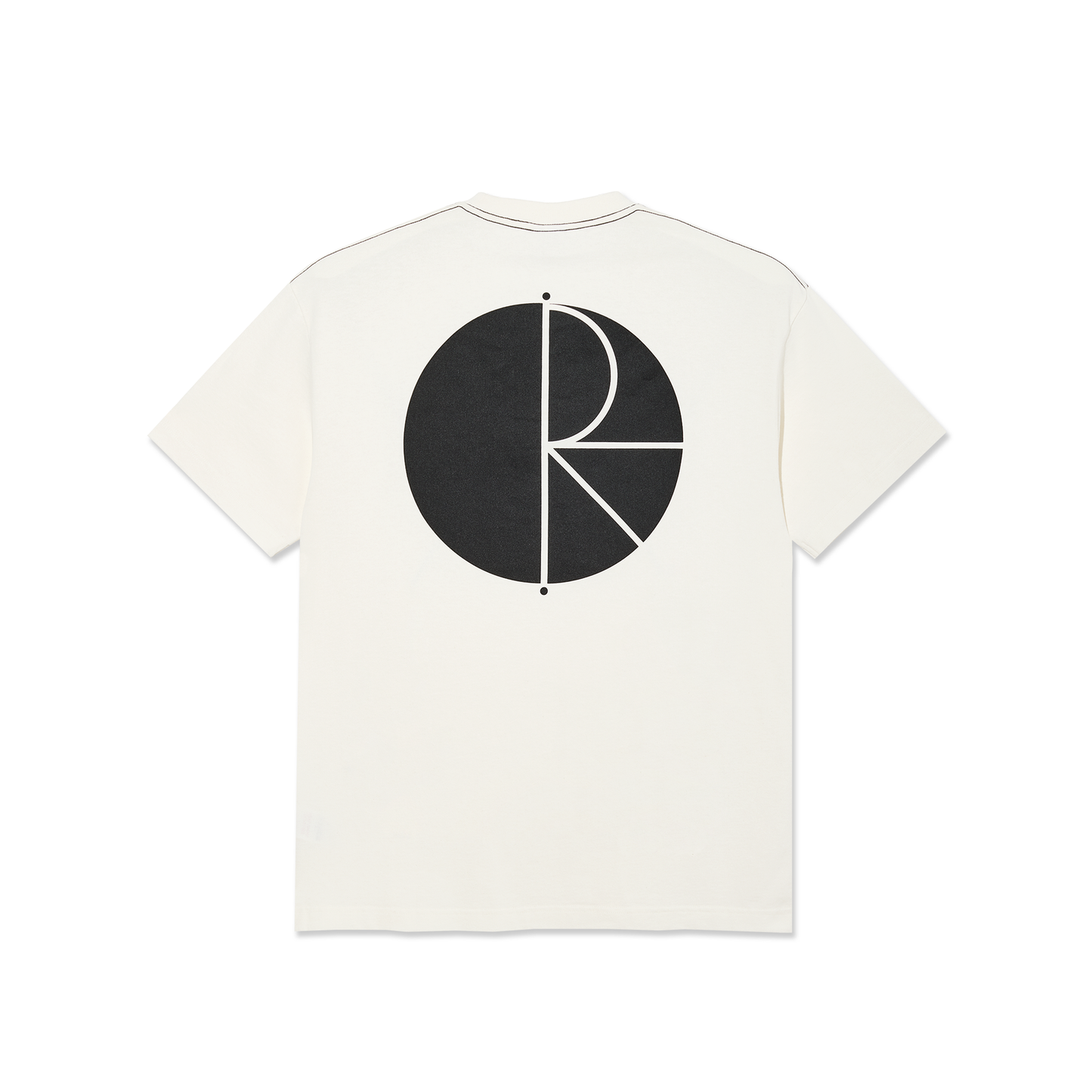 T-Shirt Fill logo contrast panna