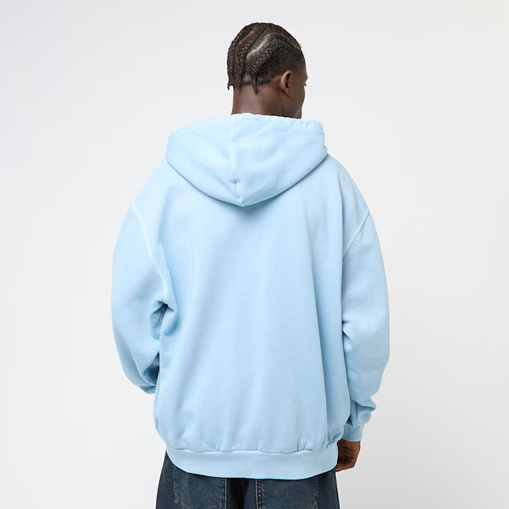 Felpa Slayeden con cappuccio celeste