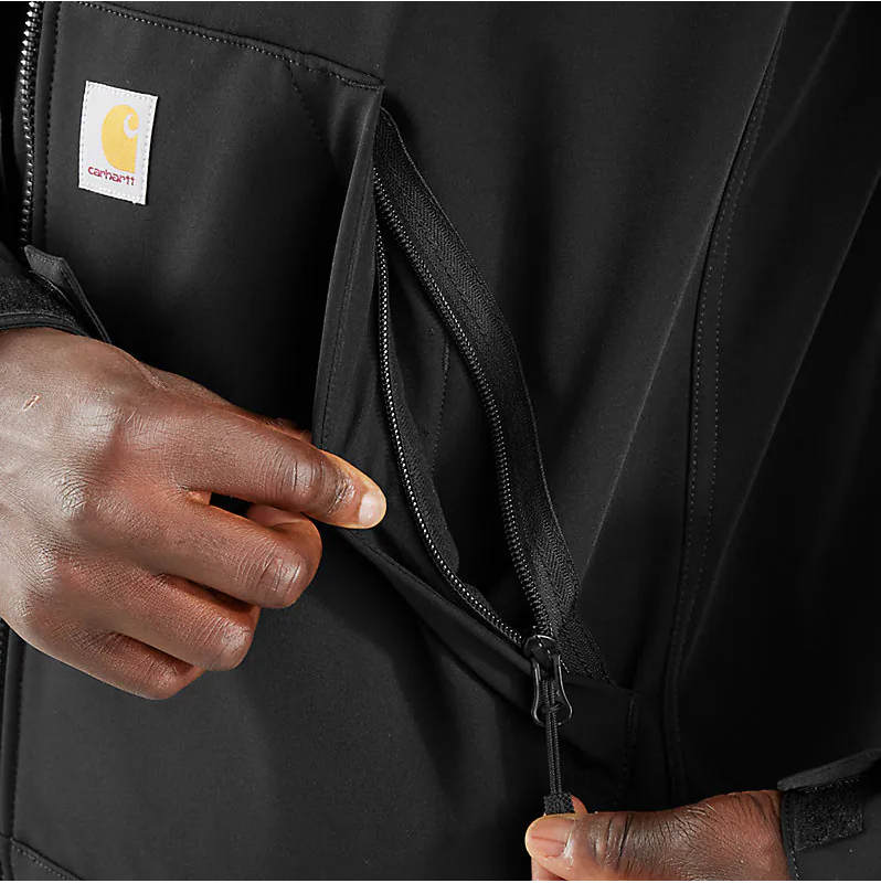 Giacca Galesburg softshell nero
