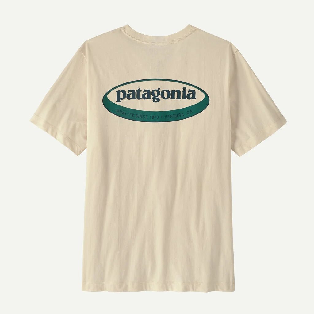 T-Shirt 95' oval logo panna