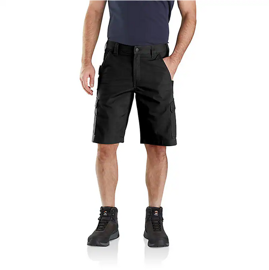 Pantaloncini cargo da lavoro nero