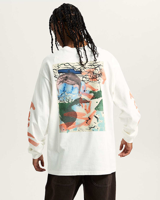 T-Shirt Raw instinct bianco