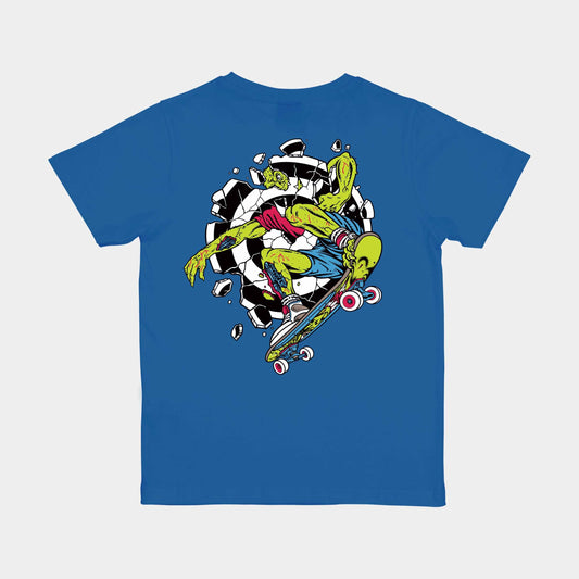 T-Shirt Rob smasher blu - 6/14 ANNI