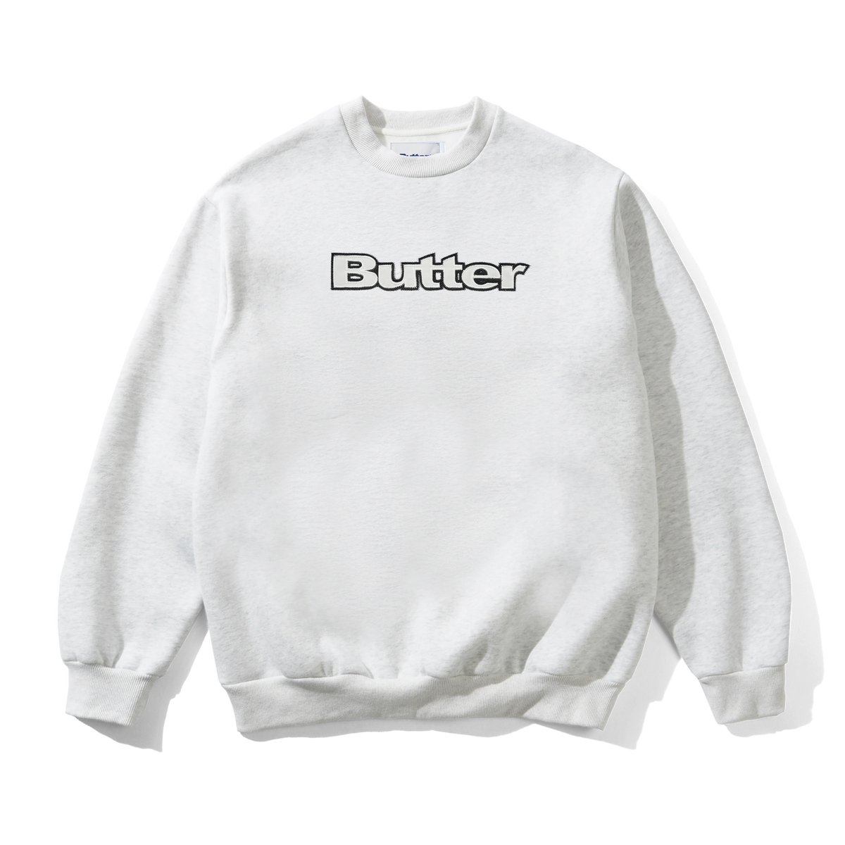 Felpa Butter Goods girocollo grigio chiaro