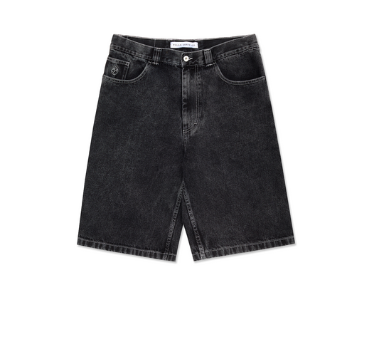 Pantaloncini Big Boy polar denim nero
