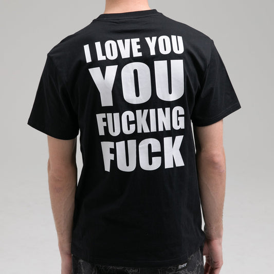 T-Shirt Ily fuckin fuck nero
