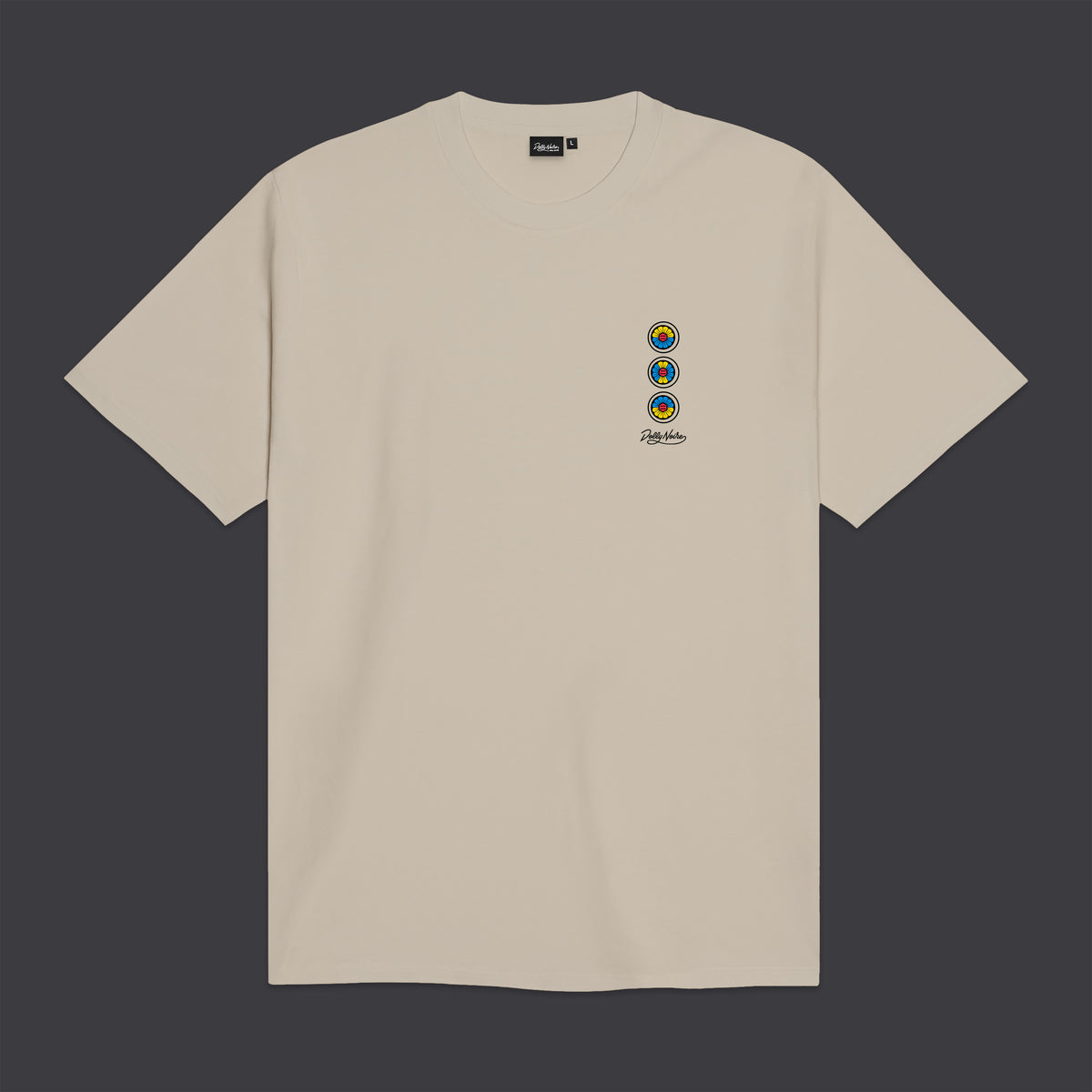 T-Shirt Asso di Denari beige