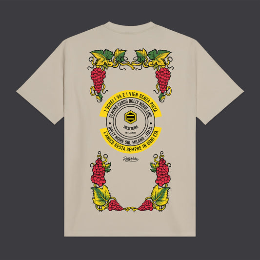 T-Shirt Asso di Denari beige