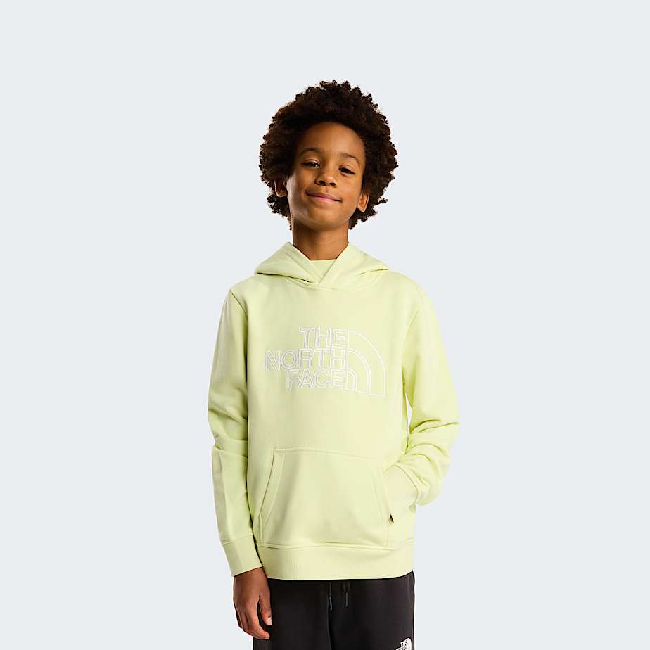 Felpa The north face con cappuccio giallo - 6/20 ANNI