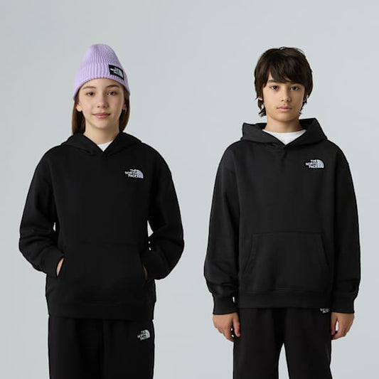 Felpa The north face con cappuccio nero - 6/20 ANNI