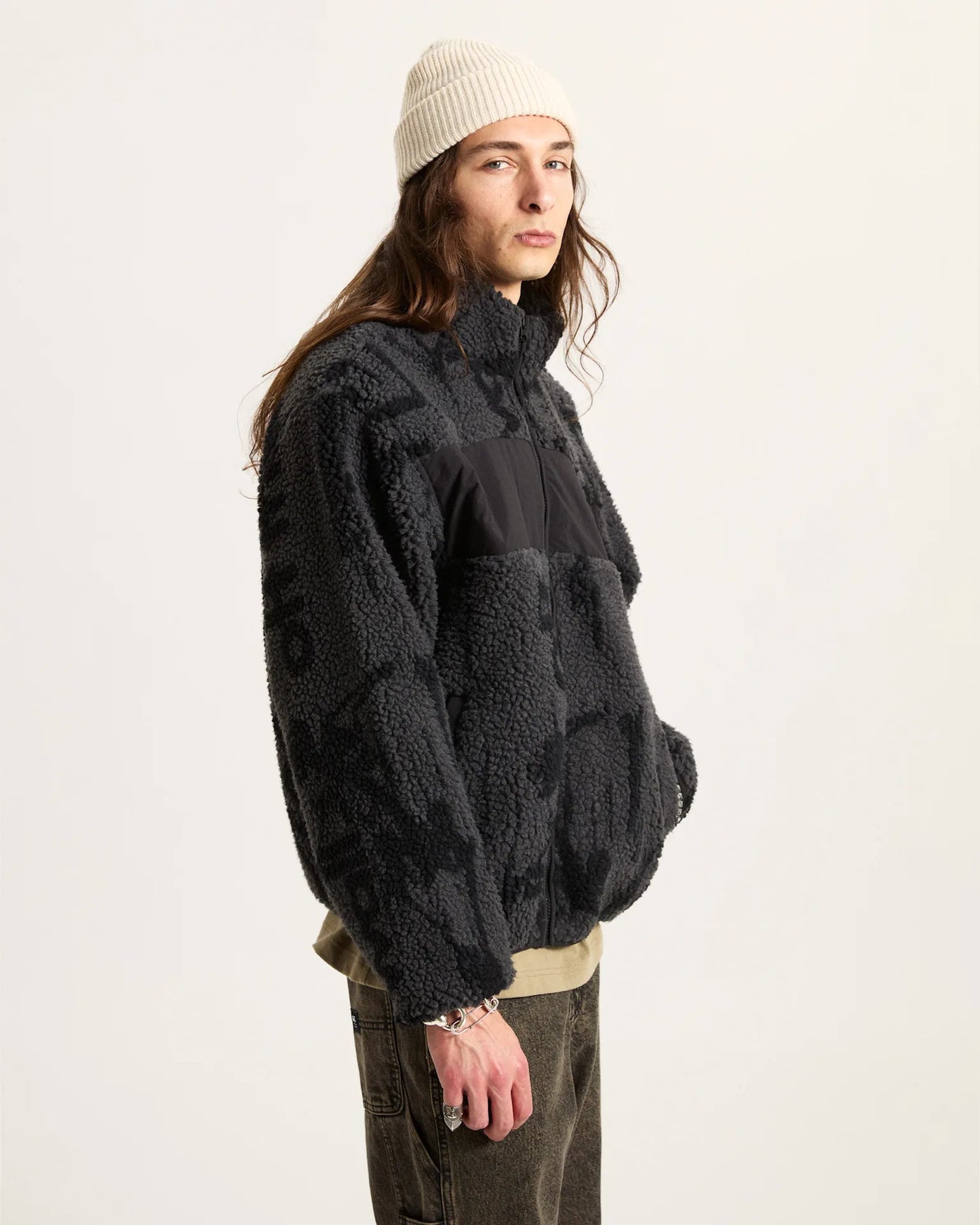 Giacca Sherpa Vans nero