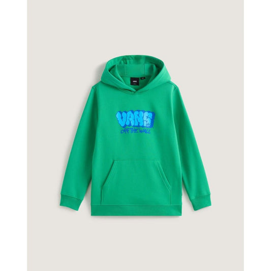 Felpa by Vans Graff con cappuccio verde - 8/16 ANNI