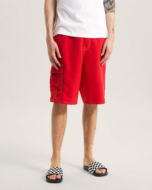 Boardshort Voyage long cargo rosso