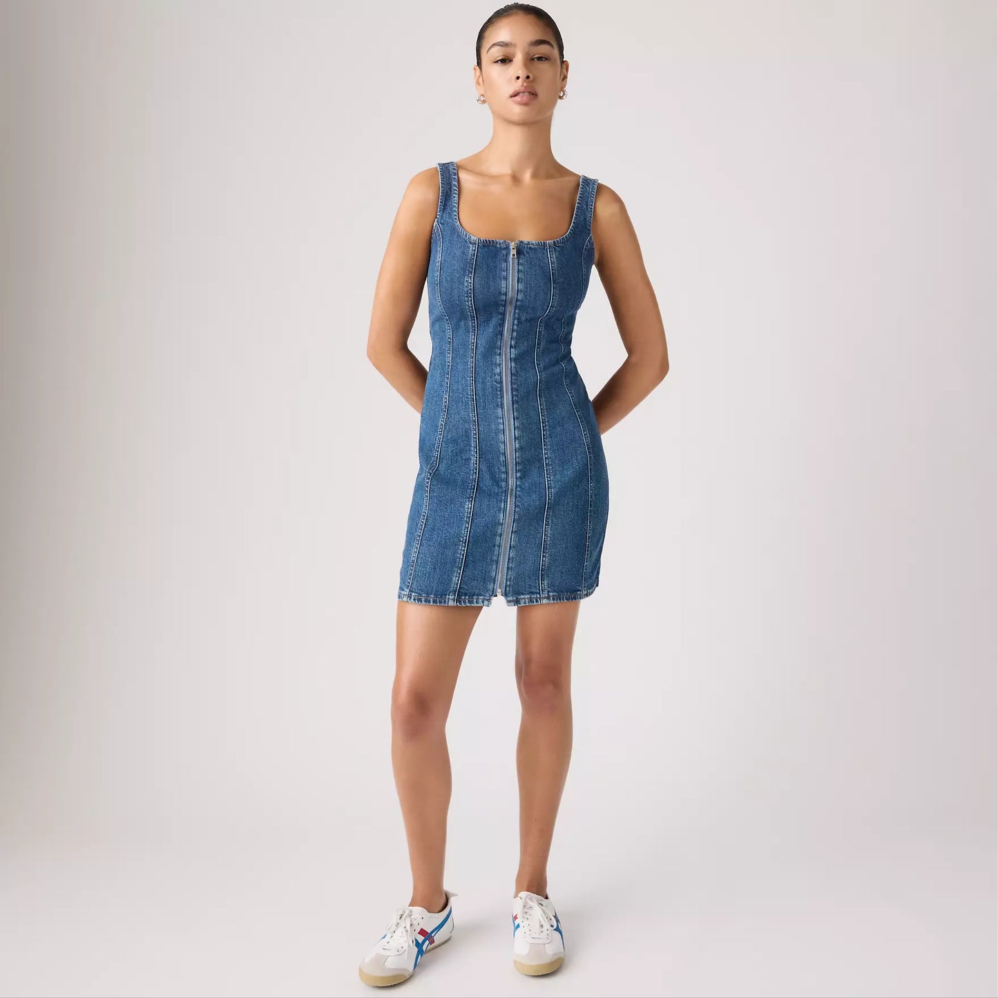 Abito Levi's con cerniera in denim