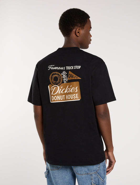 T-Shirt Donut house nero