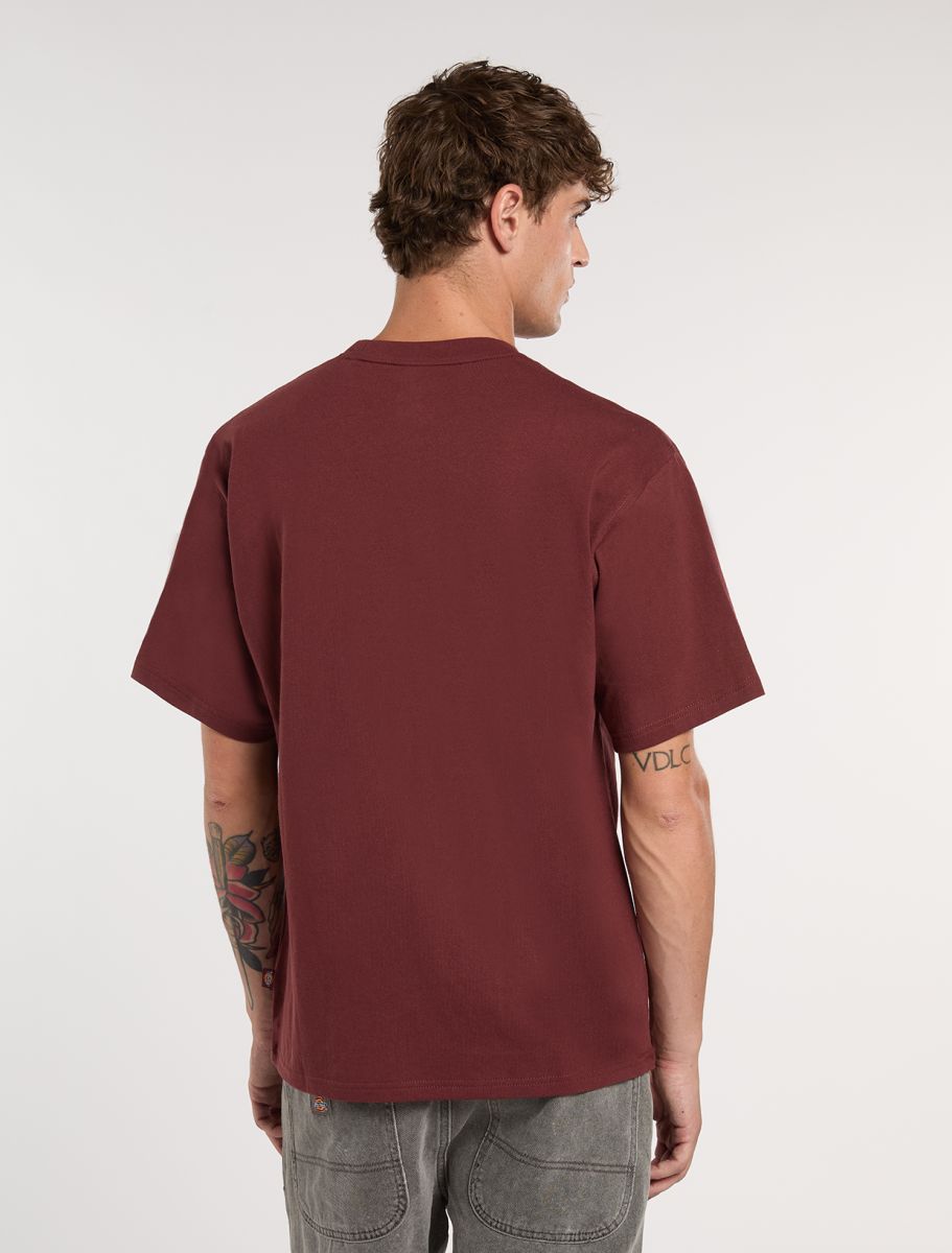 T-Shirt Clancy bordeaux