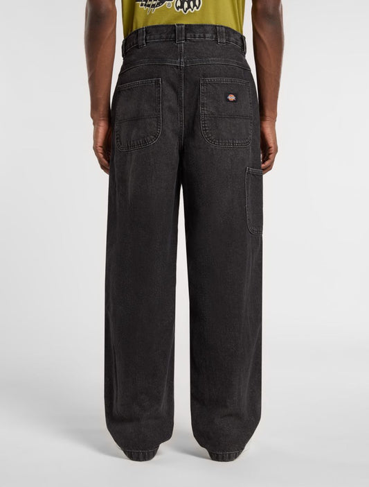 Jeans Madison denim nero slavato