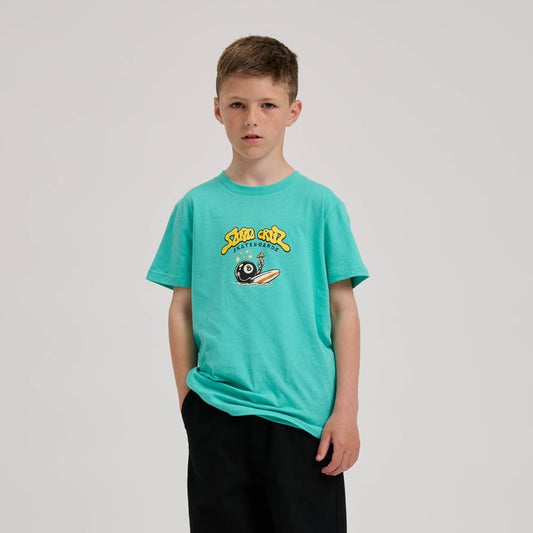 T-Shirt Winkowski 8Baller trip acquamarina - 6/14 ANNI