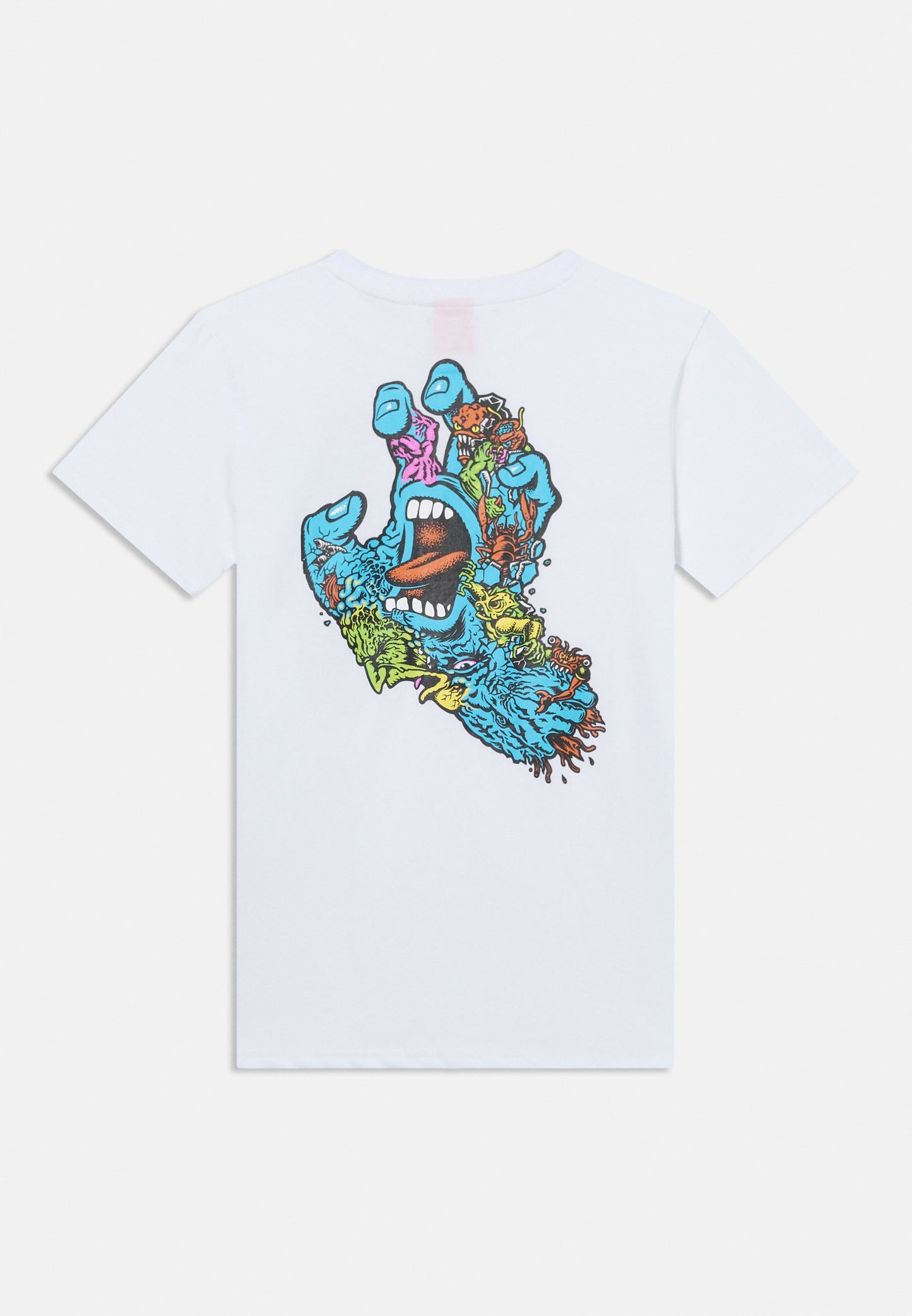 T-Shirt Roskopp screaming five bianco - 6/14 ANNI