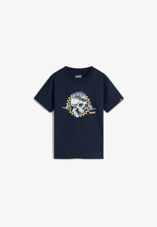 T-shirt Skull blu - 2/8 ANNI