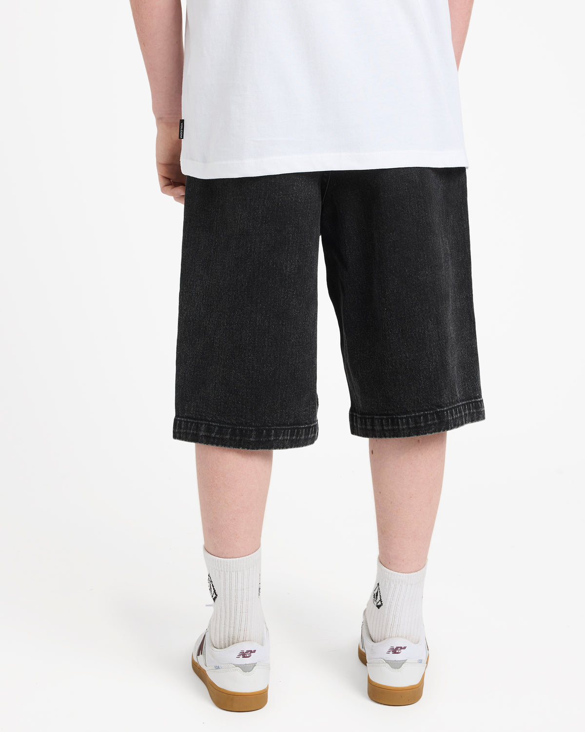 Pantaloncini Freazy loose denim nero - 8/16 ANNI