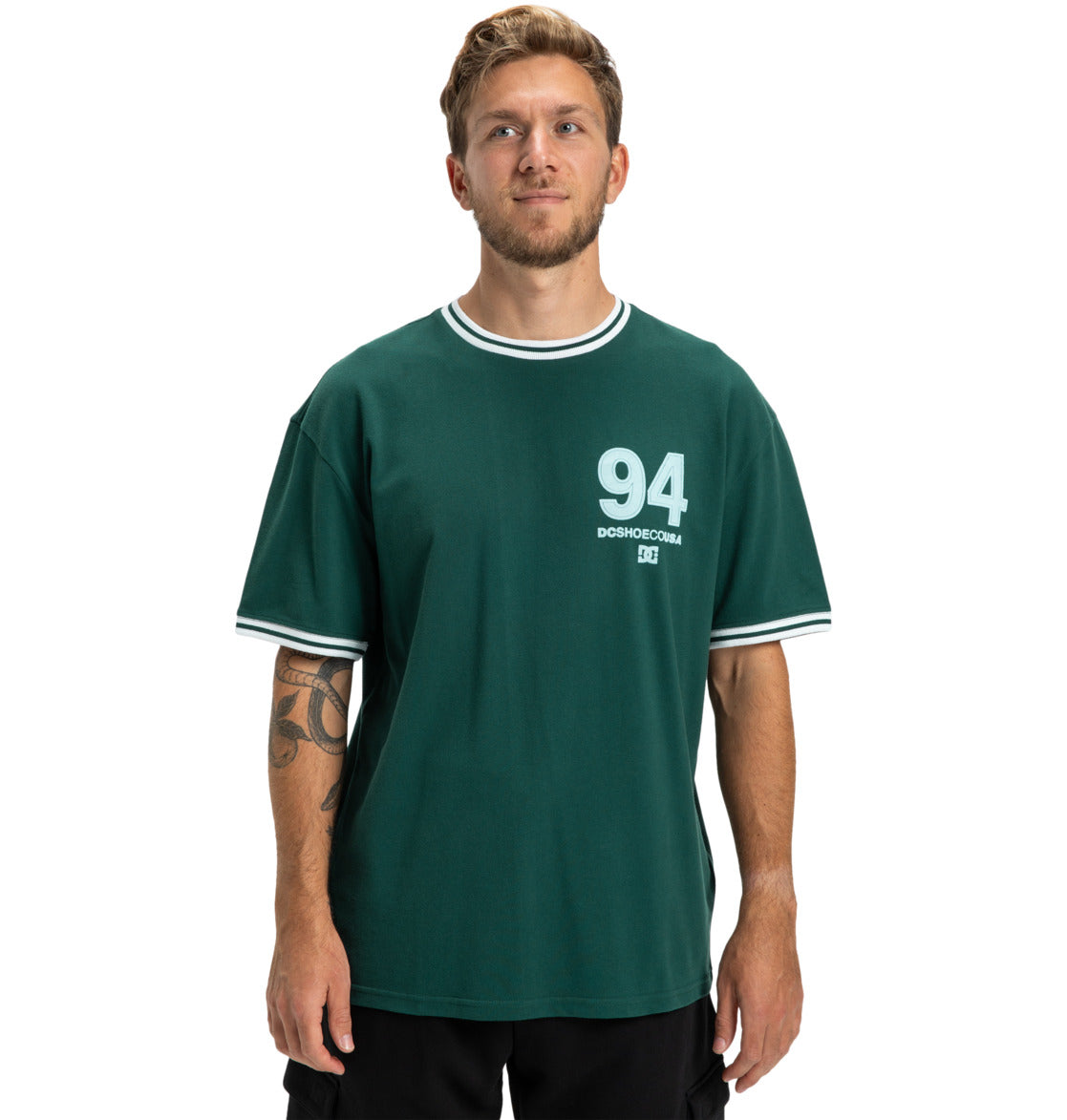 T-Shirt jersey skateball verde