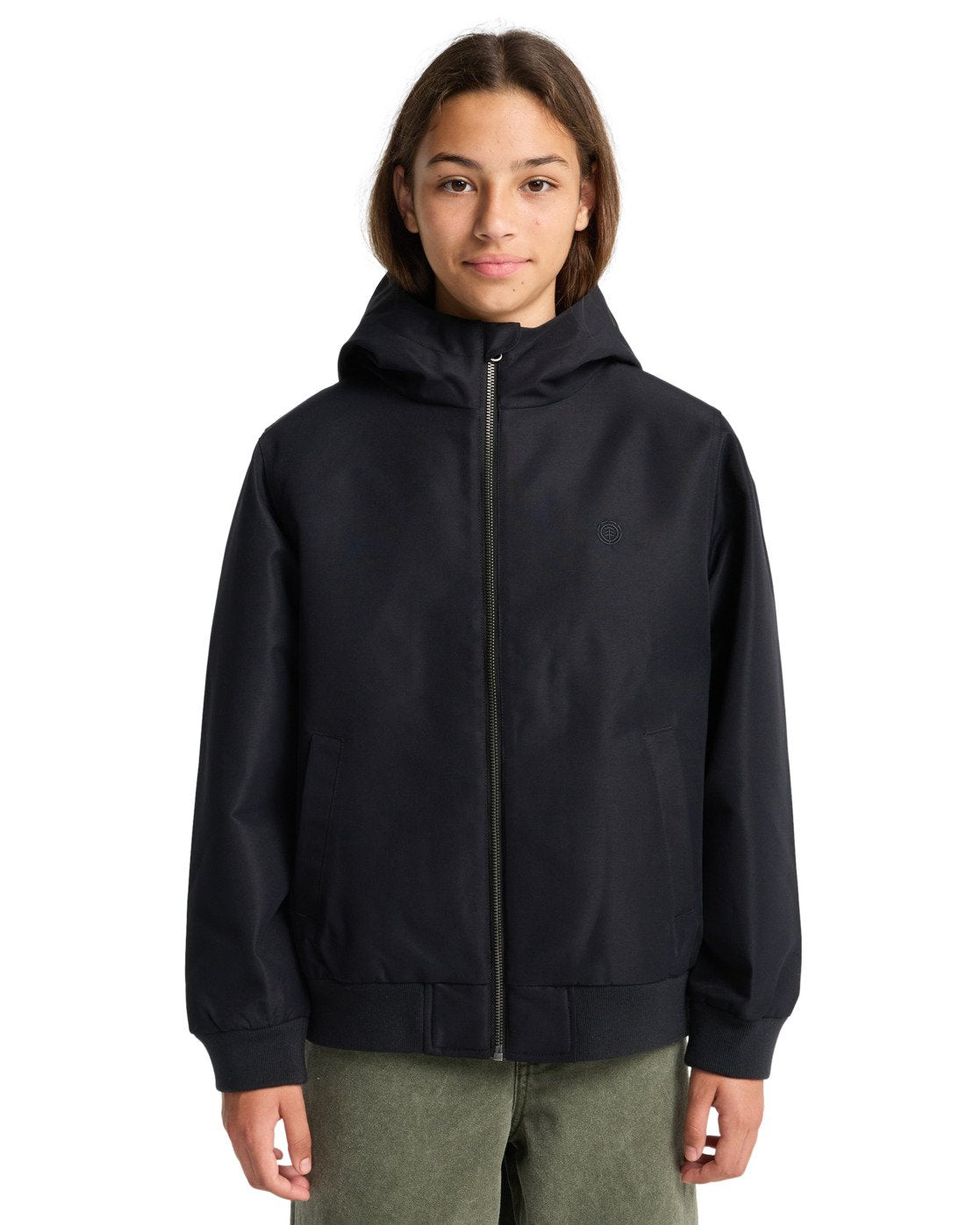 Bomber Dulce con cappuccio nero - 8/16 ANNI