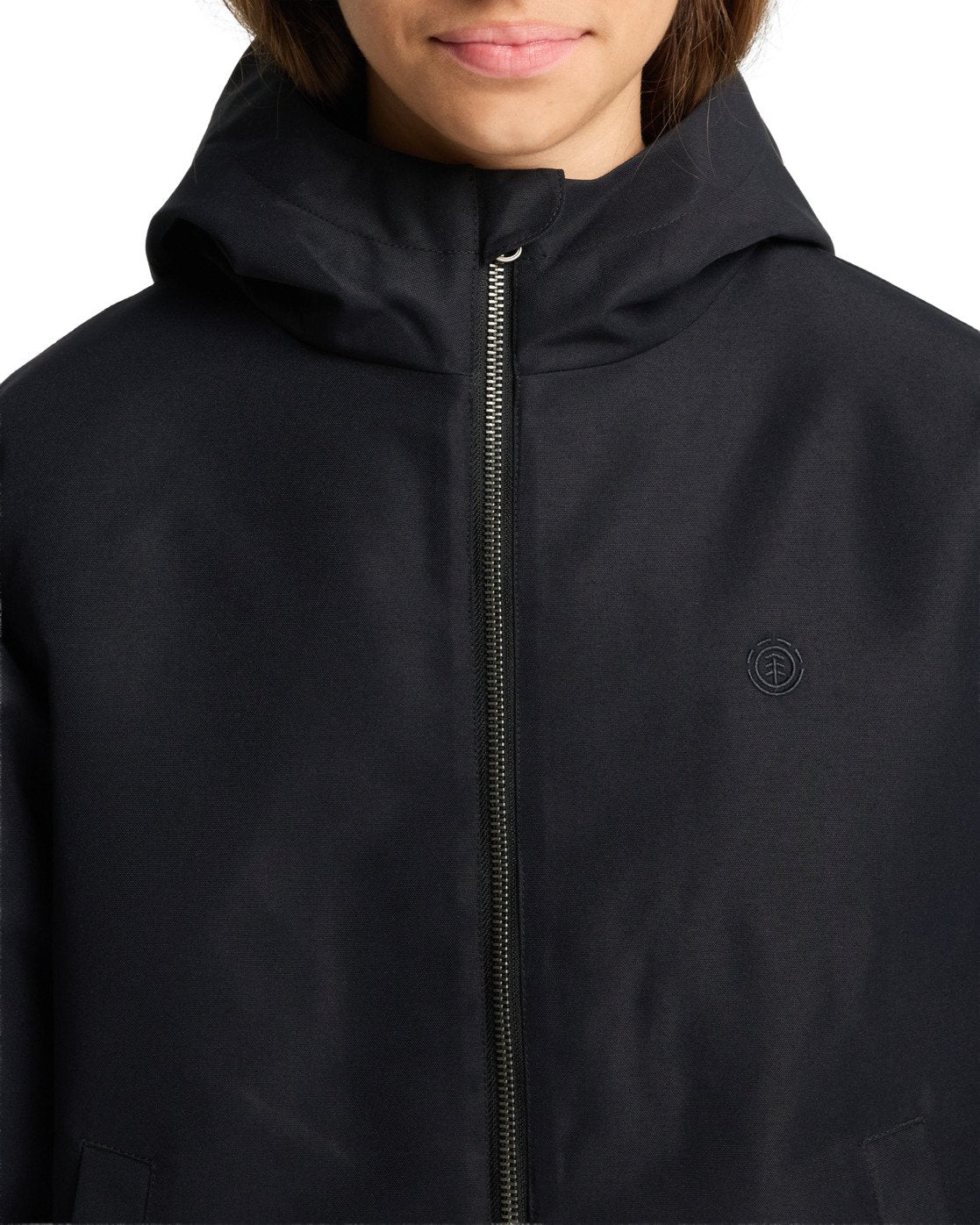 Bomber Dulce con cappuccio nero - 8/16 ANNI