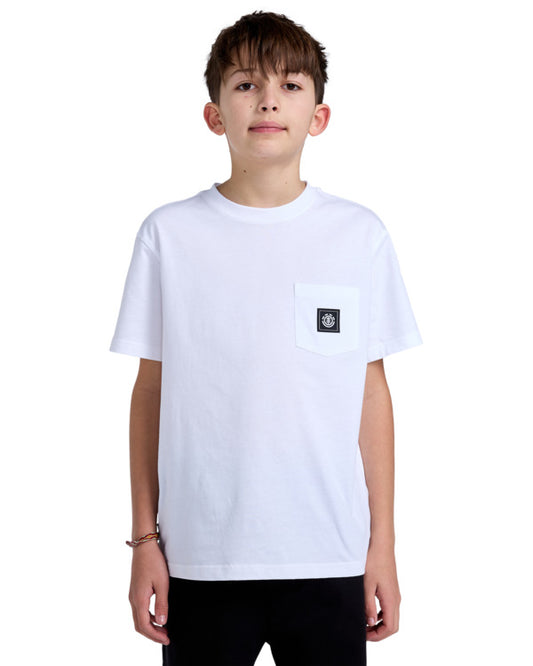 T-Shirt Icon label bianco - 8/16 ANNI