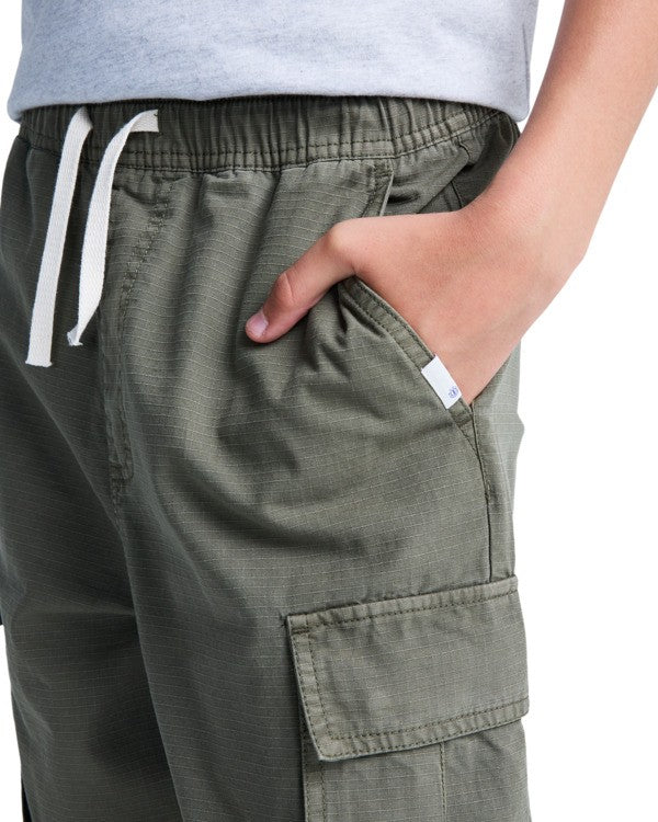 Pantalone Relax cargo verde - 8/16 ANNI