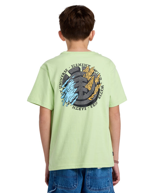 T-Shirt Firewater fluo - 8/16 ANNI